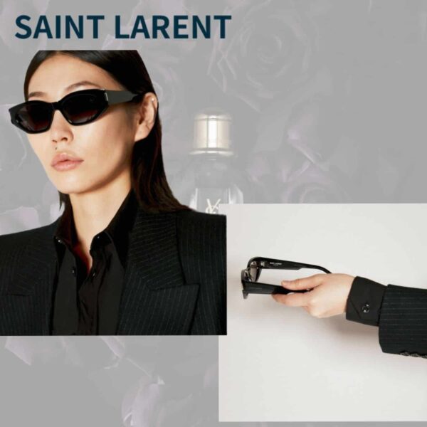 Saint Laurent SL 638 - 001 - 55 - imagine 4