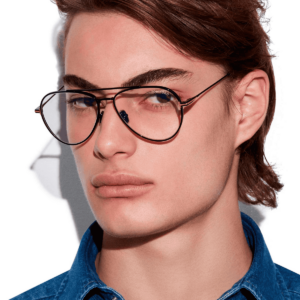 Tom Ford ﻿FT5800-B 001 56 Blue Filter