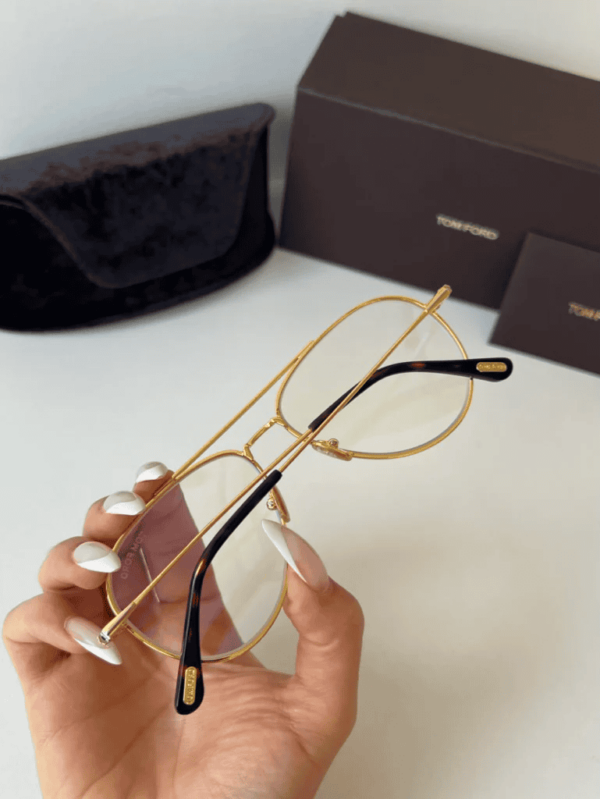 Tom Ford ﻿FT5800-B 030 56 Blue Filter - imagine 3