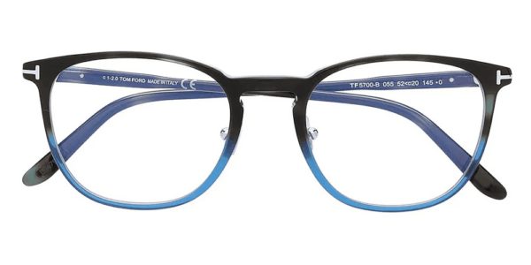 Tom Ford FT5700-B 055 Blue Filter - imagine 3