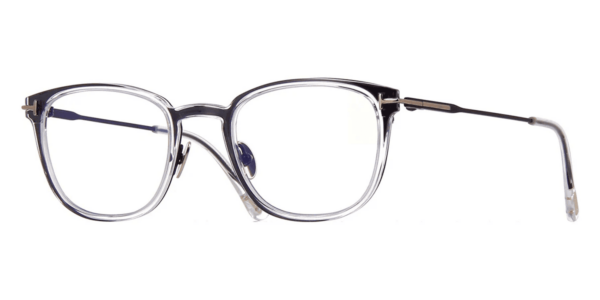 Tom Ford FT5694-B 001 52 Titanium & Blue Filter