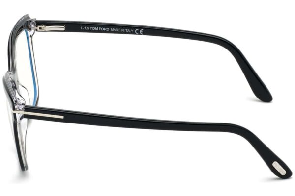 Tom Ford ﻿FT5619-B 001 55 Blue Filter - imagine 4